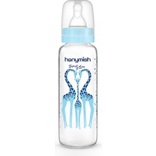 Hanymish Cam Biberon 240 ml 0-6 Ay - Mavi