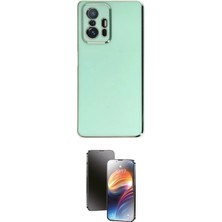 Toyigoo Ieg™ Mi 11T Pro Kılıf Yankı Serisi - Siyah 3D Antistatik Mat Seramik Nano Ekran Koruyucu