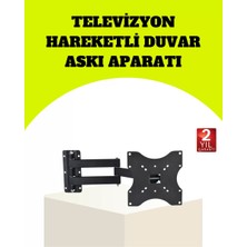 Ethab Ticaret Vesa Uyumlu Hareketli Tv Askı Aparatı Kolay Montaj - GL002V-7MR8B5
