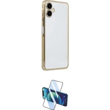 Toyigoo Ieg™ Galaxy A06 Kılıf Vadi Minimal - Siyah 3D Antistatik Seramik Nano Ekran Koruyucu