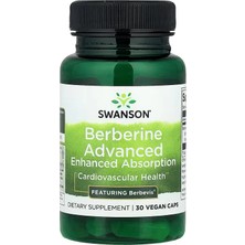 Swanson Berberine Advanced Enhanced Absorption 30 Vegan Caps