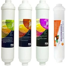 Jammy 4 Aşamalı Su Aritma Filtresi X2 Adet