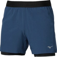 Mizuno Core 5.5 2in1 Erkek Şort Mavi