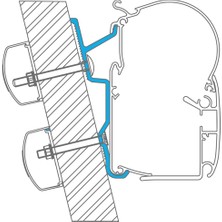 Dometic Dometıc Tente Braket Ducato-Jumper-Boxer-Movano / 17 M3  PW1100