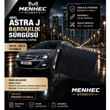 Menhec Otomotiv Opel Astra J Bardaklık Kapağı Sürgülü Kapak Orta Konsol Siyah 2010-2015