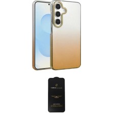 Toyigoo Ieg™ Galaxy A55 5g Kılıf Kıvılcım Minimal Özel Seri - Siyah 6d Antistatik Mat Seramik Hayale