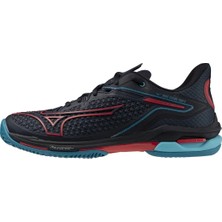 Mizuno Wave Exceed Tour 6 Erkek Padel Ayakkabısı Siyah / Kırmızı