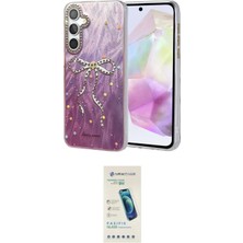 Toyigoo Ieg™ Galaxy A35 5g Kılıf Zirve Modern Prime - Şeffaf Pasifik Cam Ekran Koruyucu