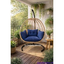 Rattano Garden SADECE Kılıfı ve İçi Dolgulu minder