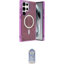 Toyigoo Ieg™ Galaxy S24 Ultra Kılıf Eksen Çizgi - Siyah Joko Magic 5d Cam