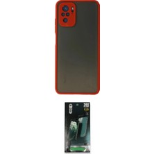 Toyigoo Ieg™ Redmi Note 10 Kılıf Ahenk Çizgi Serisi - Şeffaf 360 Full Body Arka Koruyucu