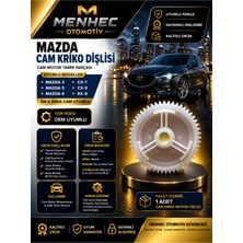 Menhec Otomotiv Mazda 3 5 6 Cx-7 Cx-9 Rx-8 Cam Kriko Motor Dişlisi Ön Arka Uyumlu Tamir Parçası