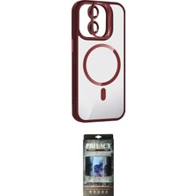 Toyigoo Ieg™ Iphone 11 Kılıf Yadigar Asil Koleksiyonu - Siyah 34D Hayalet Izgaralı Cam