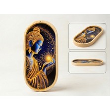 Ta-Fu Global Dikdörtgen Ahşap Desenli Tütsülük 1 Adet 25X11X1.5CM