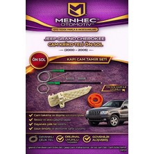 Menhec Otomotiv Jeep Grand Cherokee Cam Kriko Teli Ön Sol (2000-2005) – Kapı Cam Tamir Seti
