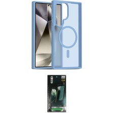 Toyigoo Ieg™ Galaxy S24 Ultra Kılıf Siluet Minimal Prime - Şeffaf 360 Full Body Arka Koruyucu