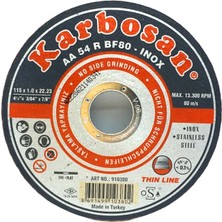 Nargo Inox Metal Kesici Disk 115MMX1.0X22