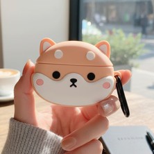 Caseonn Huawei Freebuds Pro 4 Kılıf Karakter Figürlü Shiba Köpek
