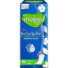 4 Adet Molped Günlük Ilk & Son Gün 16 Lı
