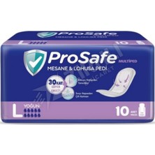 4 Adet Prosafe Multiped Mesane ve Lohusa Pedi L Boy 10'lu