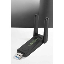 Najmaddin Wifi Alıcı Wifi Adaptörü USB Girişli 3.0 -Com