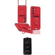 Toyigoo Ieg™ Galaxy A14 4g Kılıf Vadi Form Prime - Siyah 6d Antistatik Mat Seramik Hayalet Nano Ekran Ko