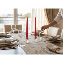 Lussart Collection 2 Li Set Cam Mumluk-Şamdan (Küçük Boy)