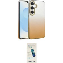 Toyigoo Ieg™ Galaxy A35 5g Kılıf Kıvılcım Minimal Özel Seri - Şeffaf Pasifik Cam Ekran Koruyucu