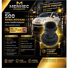 Menhec Otomotiv Fiat 500 Ayna Kovanı Yan Ayna Tamir Parçası (2007-2020 Uyumlu)
