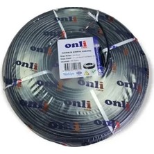 Onli 2x0,50 500M 2+1 Pe Outdoor Cctv Siyah Kablo