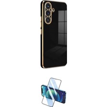 Toyigoo Ieg™ Galaxy A16 5g Kılıf Yankı Serisi - Siyah 3D Antistatik Cam Ekran Koruyucu