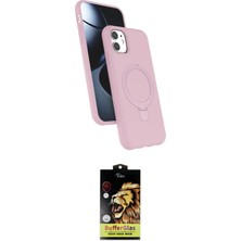 Toyigoo Ieg™ Iphone 11 Kılıf Iz Işık Koleksiyonu - Siyah Buffer Cam Ekran Koruyucu