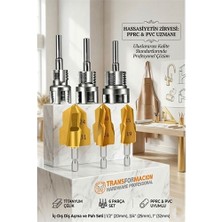 Sb Shopping Profesyonel Pprc Pvc Su Borusu Açma Seti6 Parça – Havşa Pah Açma Aparatı Tesisatçı Kılavuz Seti