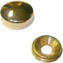 Najmaddin Vida Kapama Kapağı 15 Mm, Sarı - 10 Adet -Com