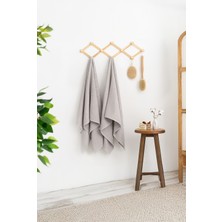 Rikka Home %100 Pamuk Coresoftair™ 2’li Banyo Havlusu Seti (76X137 Cm) – Ekstra Yumuşak & Yüksek Emici