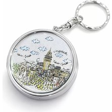 Kanonik Education Istanbul Temalı Küllük Anahtarlık - Model 2