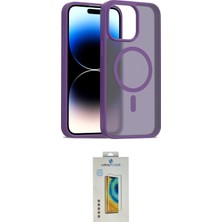 Toyigoo Ieg™ Iphone 15 Pro Kılıf Siluet Minimal Prime - Siyah Polymer Nano Ekran Koruyucu