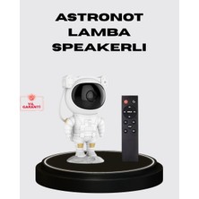 Najmaddin 8 Efektli Astronot Galaxy Projektör Uzaktan Kumandalı LED Gece Lambası -Com