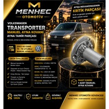 Menhec Otomotiv Transporter Manuel Ayna Kovanı Iç Mekanizma Parçası T5 T6 Uyumlu