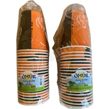 3 Adet Deva Ömür Karton Bardak 8 Oz 20 Adet