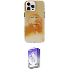 Toyigoo Ieg™ iPhone 16 Pro Kılıf Ufuk Doku Prime - Siyah Bilvis 5in1 3D Magic Cam Ekran Koruyucu
