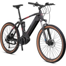 Loop Kron Gravıty - 29 - Mtb 18.5'- 10 Vites - Elektrikli - Mat Siyah-Füme/kırmızı