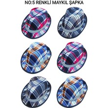 Nargo No-5 Renkli Maykıl Şapka