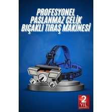 Najmaddin 5 LED Far Şarj Edilebilir Güçlü Kafa Lambası Kamp Lambası 4 Modlu -Com