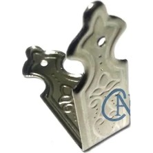 Najmaddin Dekoratif Sandık, Kutu Kenarı, 11X32MM, Nikel, 100 Adet -Com