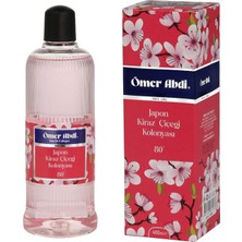 Yüceler Japon Kiraz Çiçeği Kolanyası 80 Derece Pet Şişe 400ML-JAPON Kiraz Çiçeği Kolonyası