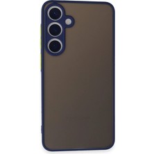 Eco Port Samsung Galaxy S24 Kılıf Montreal Silikon Kapak - Lacivert