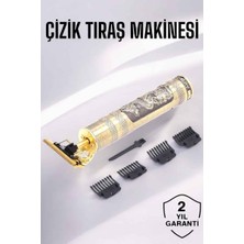 Najmaddin Profesyonel Sıfır Sinek Kaydı Çelik Tıraş Makinesi -Com