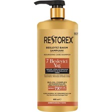 3 Adet Restorex 900 ml Şampuan Besleyici Bakım