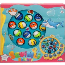 İsingir Shopping 2363 Hareketli Sesli Balık Tutma Oyun Seti